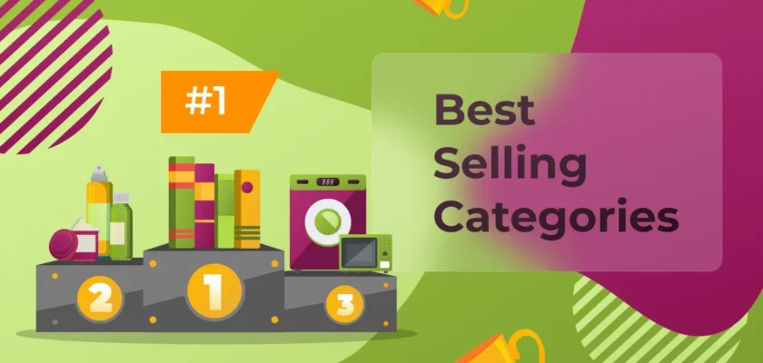 best selling categories on amazon